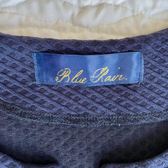 Blue Rain Fit & Flare Cap Sleeve Dress - Picture 4 of 6